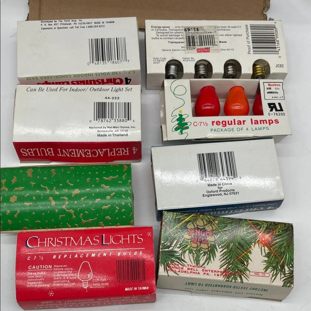 Holiday Light Bulbs Sets